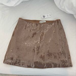 Abercrombie and Fitch sequin mini skirt M